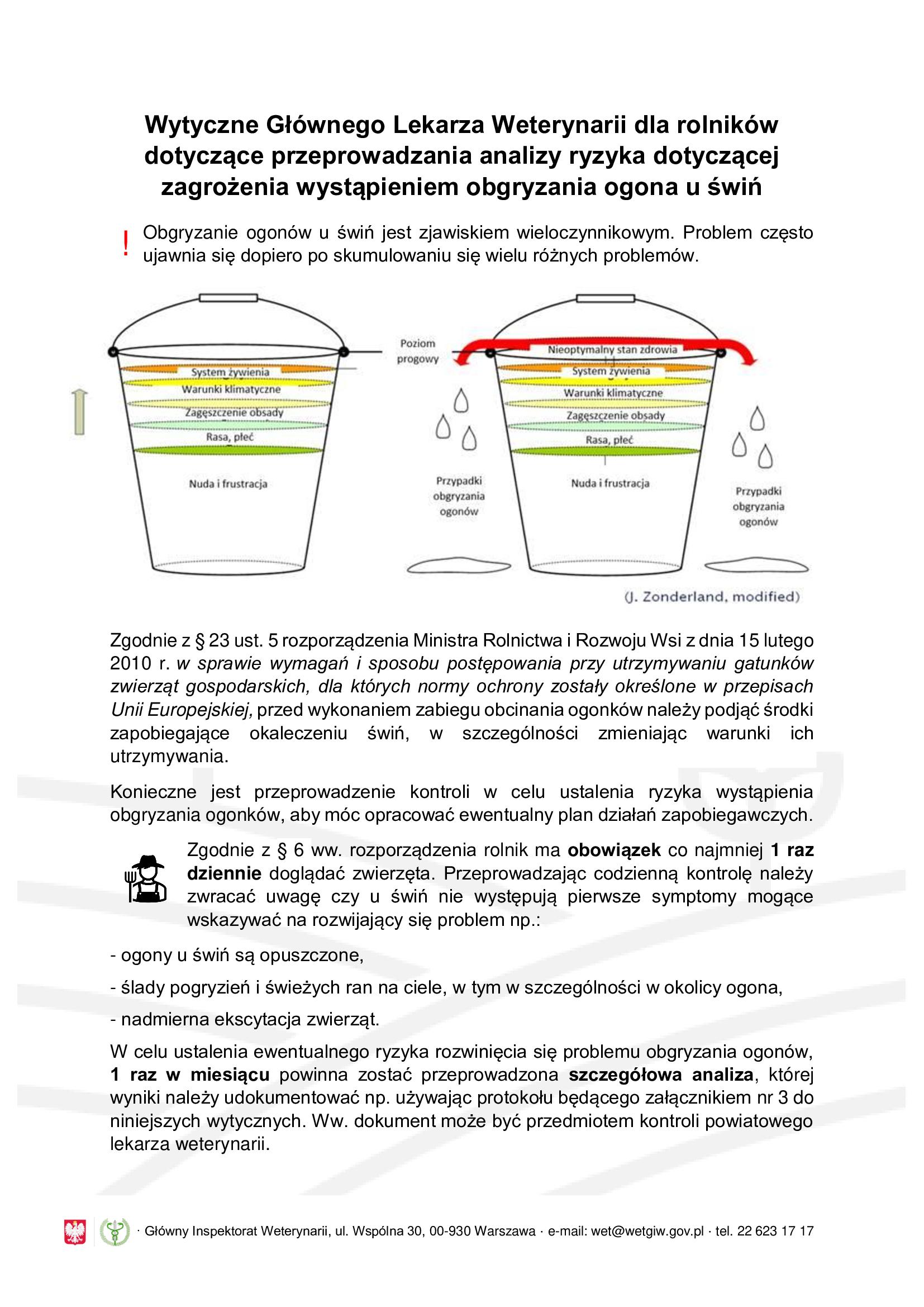 Obgryzanie ogonk&oacute;w u świń - informacja dla rolnik&oacute;w