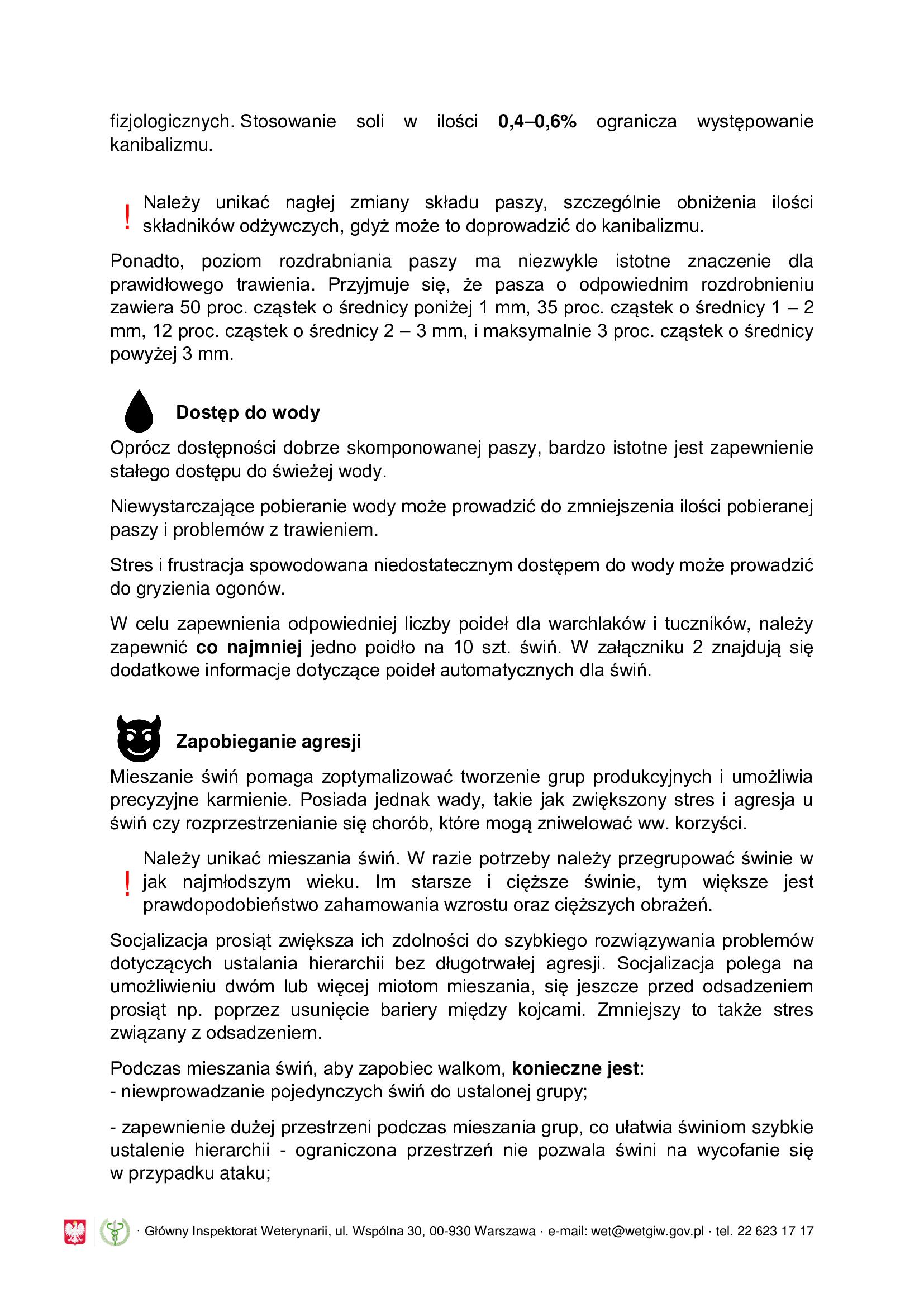 Obgryzanie ogonk&oacute;w u świń - informacja dla rolnik&oacute;w
