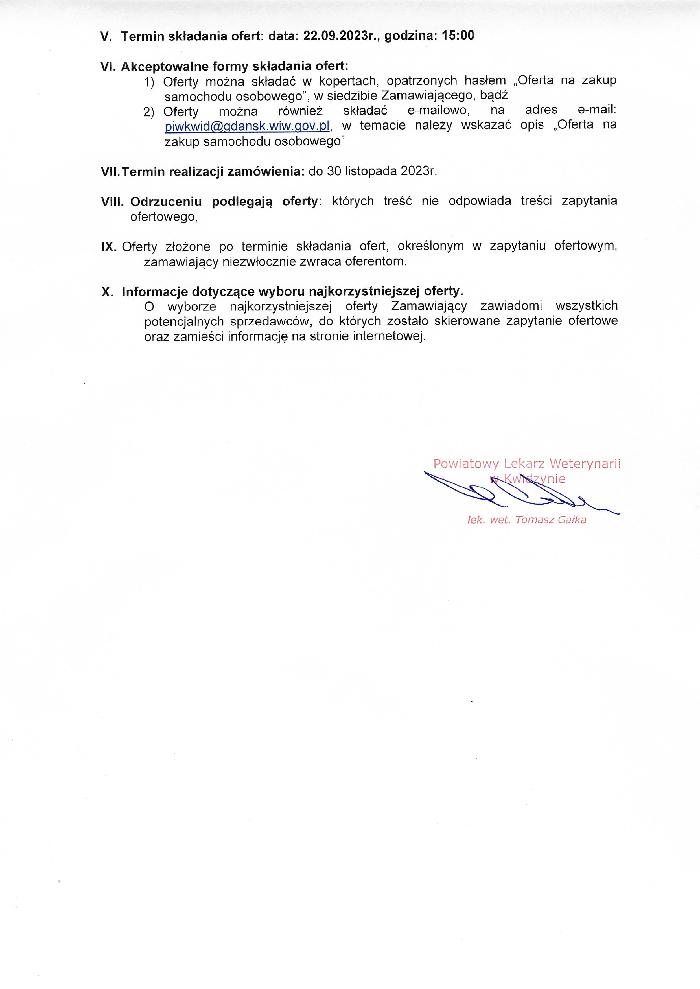 zapytanie ofertowe 2