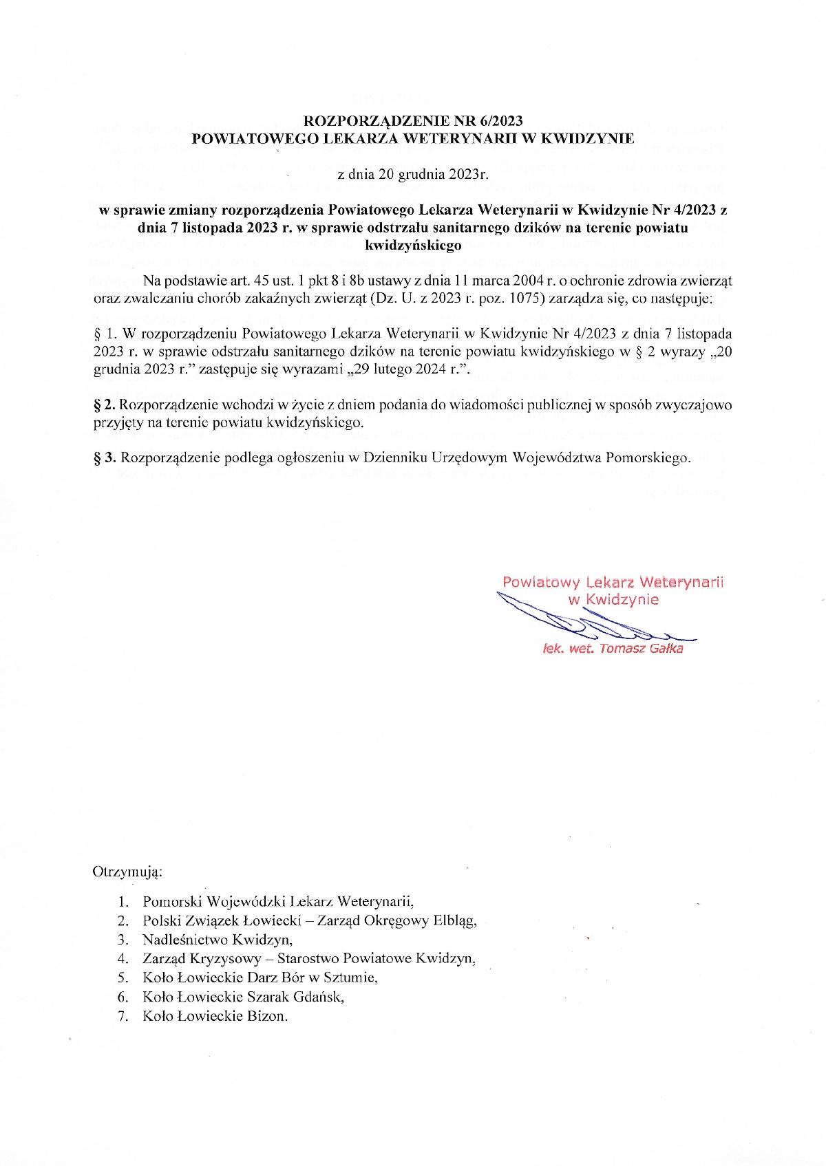 Rozporządzenie 6-2023-1
