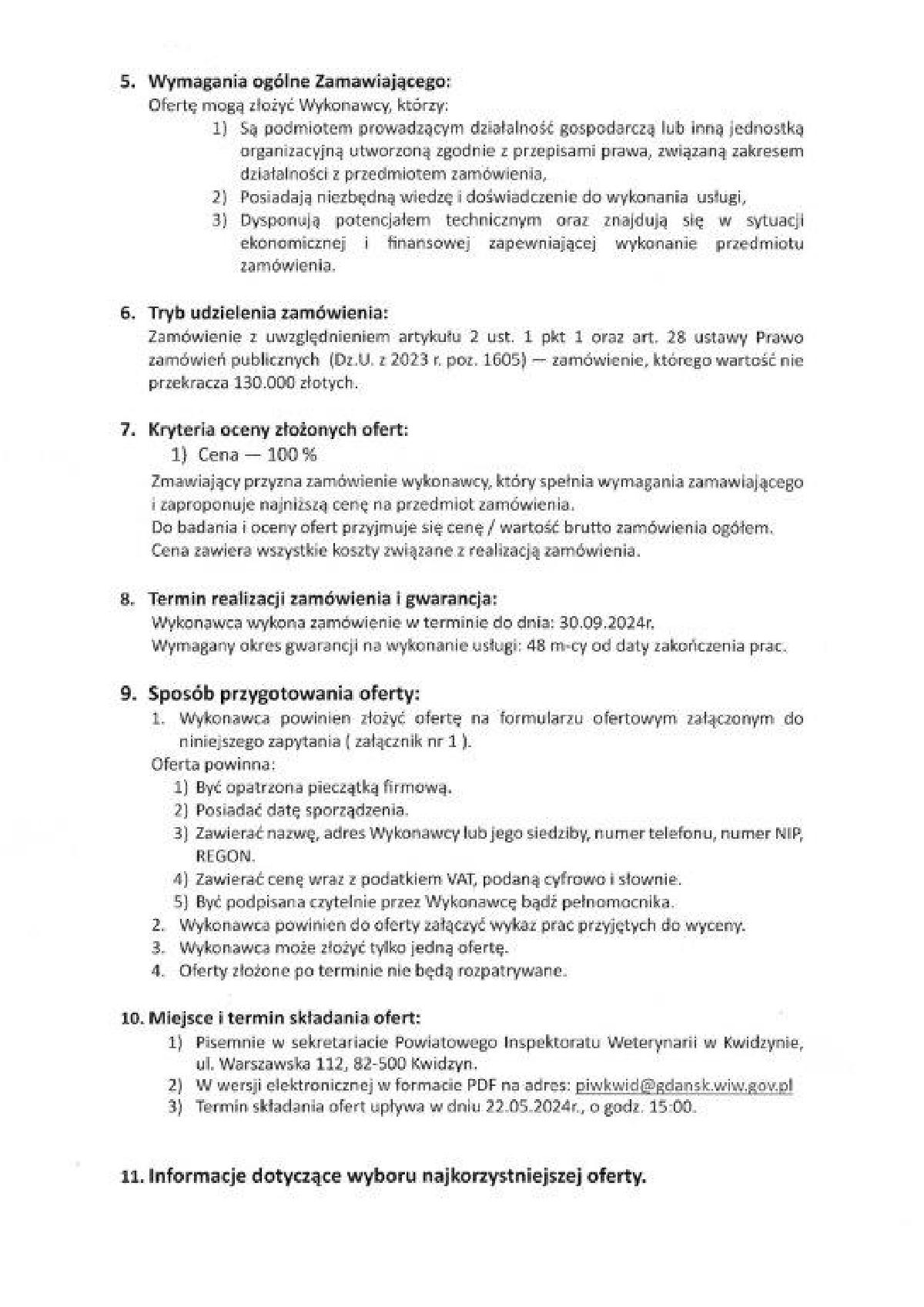 Przetarg 1